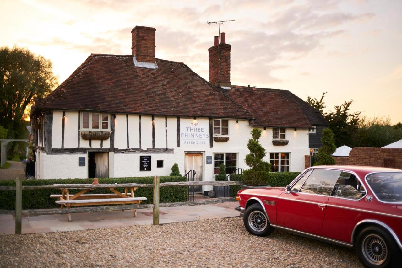 The Three Chimneys Country Pub Hotel Biddenden ภายนอก รูปภาพ
